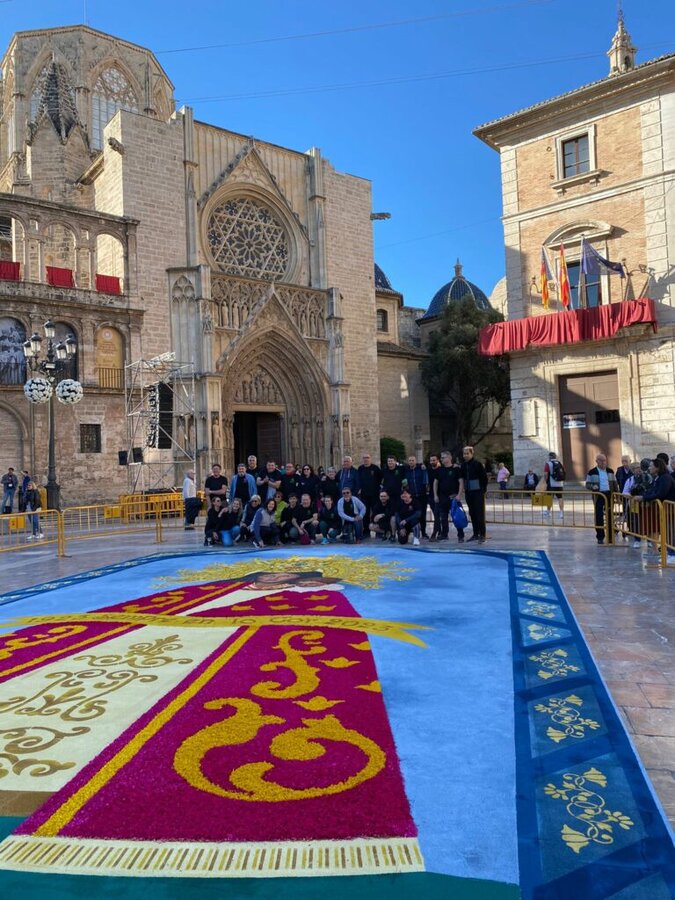 alfombra Mare de Deu dels Desamparats 2023