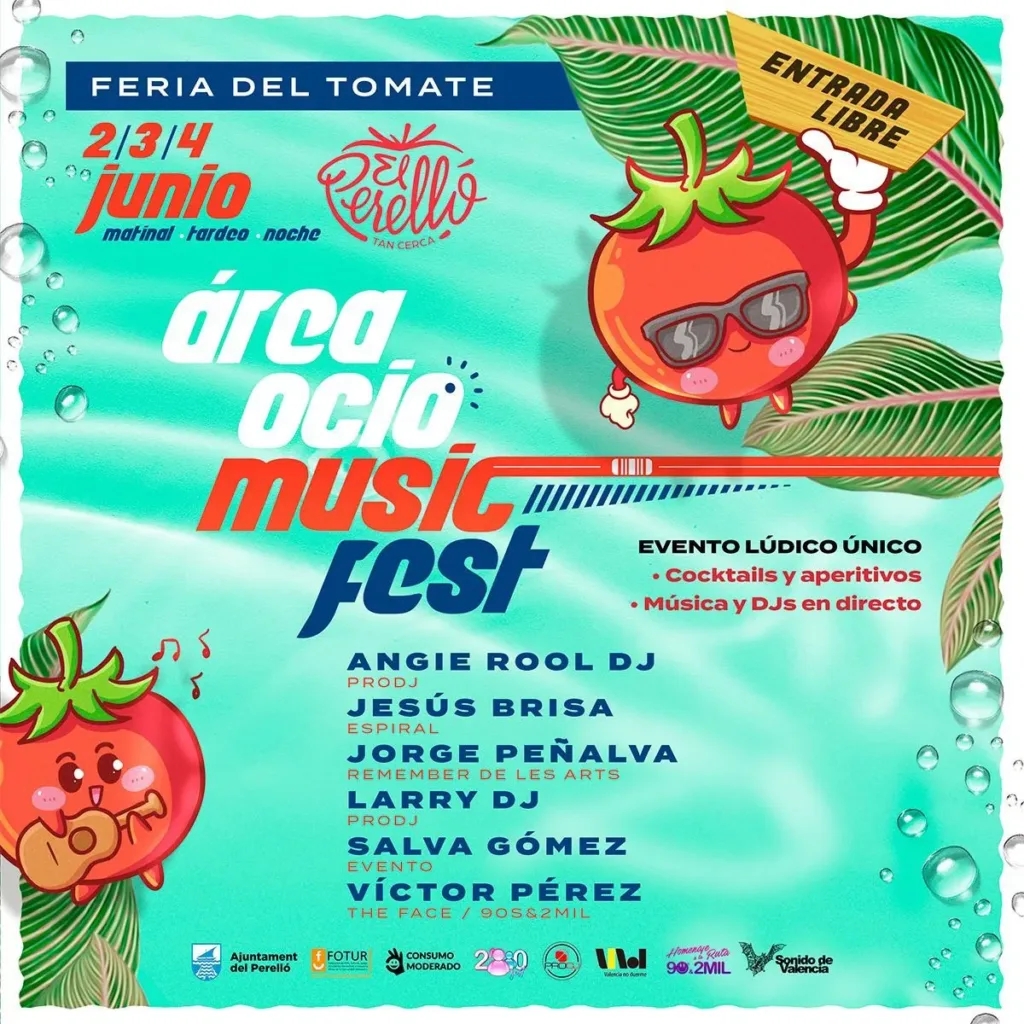 Music Fest by FOTUR para amenizar la Feria del Tomate del Perelló