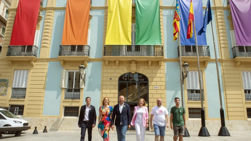 Diputacio de Valencia celebra el Día del Orgullo LGTBI reivindicando los derechos conseguidos en los últimos años