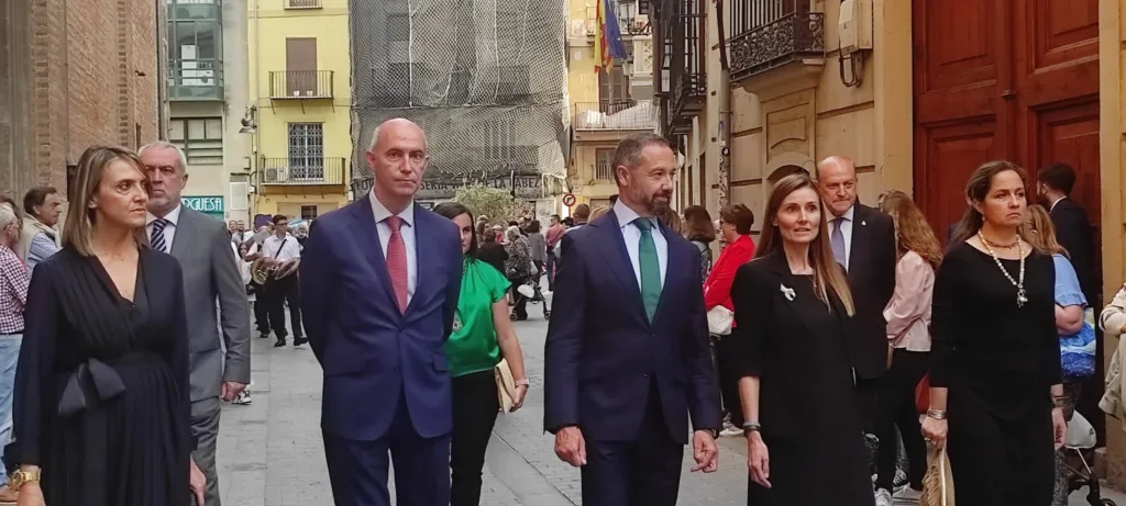 representantes de Vox en la procesión de Sant Bult de 2023