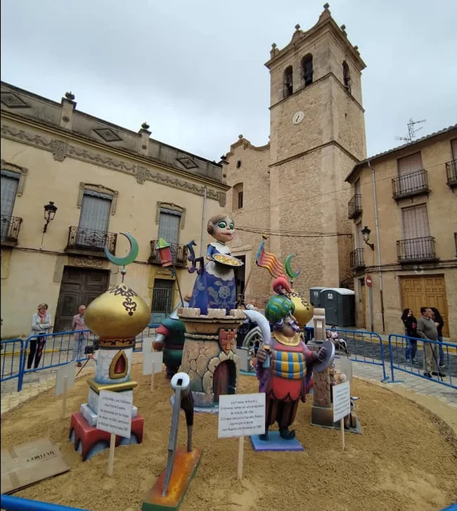 Caudete celebra un fin de semana fallero gracias a la Asociación Valencianista de Caudete