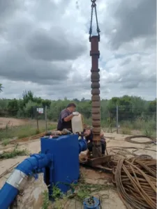 Aigües de L'Horta intensifica las labores de mantenimiento del pozo Horteta II en Torrent 2 aigues2