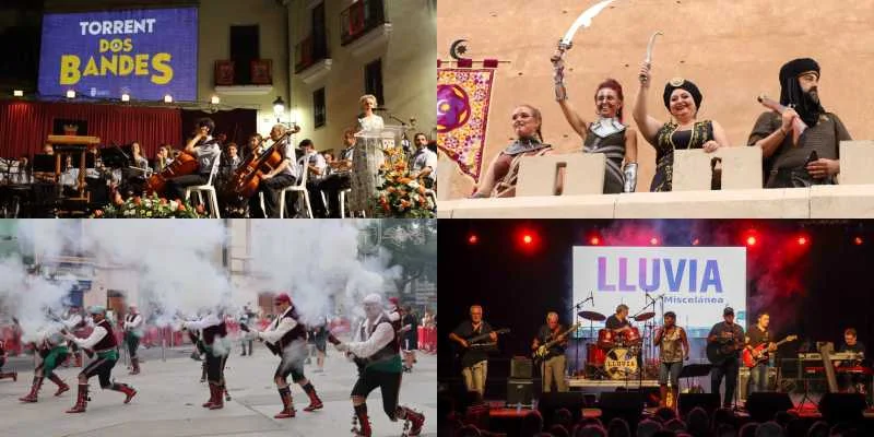 Torrent finaliza unas fiestas patronales que han llenado calles y plazas