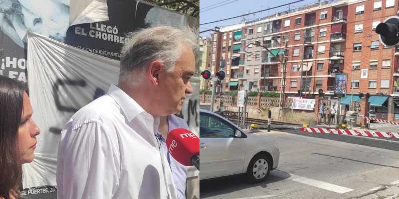 González Pons y Belén Hoyo se comprometen con el soterramiento de las vías de Alfafar-Sedaví para acabar con paso a nivel