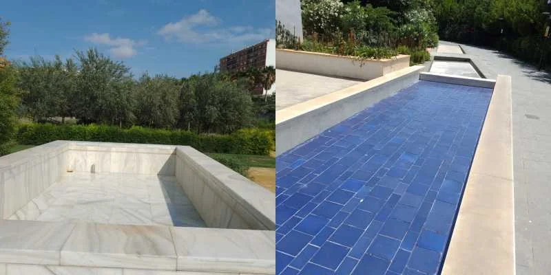 Reabre el Parque Central de Valencia tras vaciar y limpiar las balsas de agua