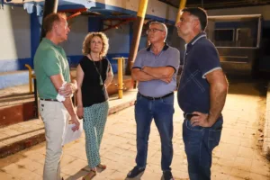 Visita de la alcaldesa Amparo Folgado