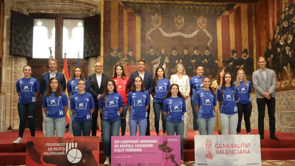 El deporte femenino "rompiendo moldes" en Pilota Valenciana
