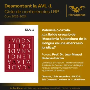 La Associació d'Editors del País Valencià seguirá recibiendo el apoyo de la Consellería de Cultura en manos de Vox 3 F5CwjYjWkAApTYQ