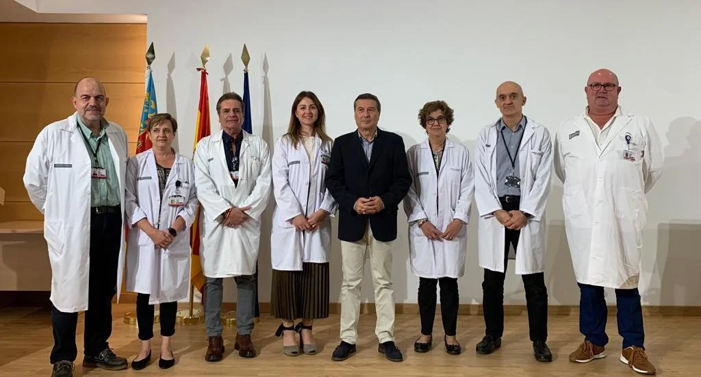 Marciano Gómez destaca la trayectoria profesional y la formación de los miembros del nuevo equipo directivo del departamento de salud de La Plana
