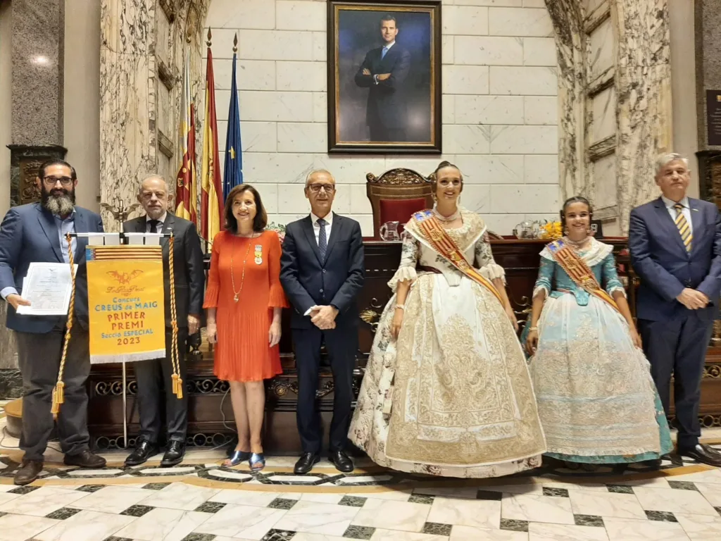 Lo Rat Penat entrega els premis del Concurs de Creus de Maig de la Ciutat de Valencia