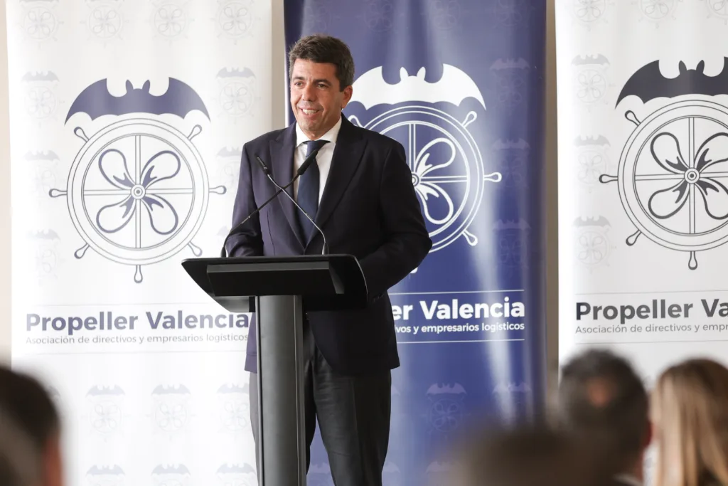 Carlos Mazón asegura que la ampliación del Puerto y el Corredor Mediterráneo representan el futuro interconectado para los valencianos