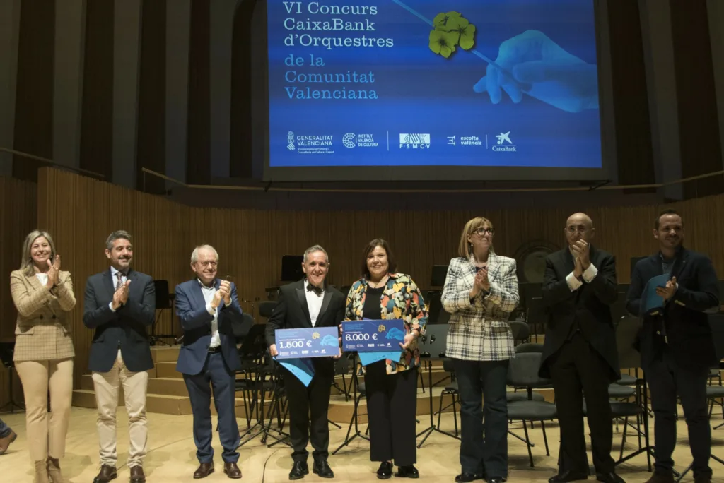 La Orquesta Sinfónica de la Sociedad Instructiva Unión Musical de Tavernes de la Valldigna y la Orquesta Sinfónica Primitiva de Llíria ganan el VI Concurso CaixaBank de Orquestas