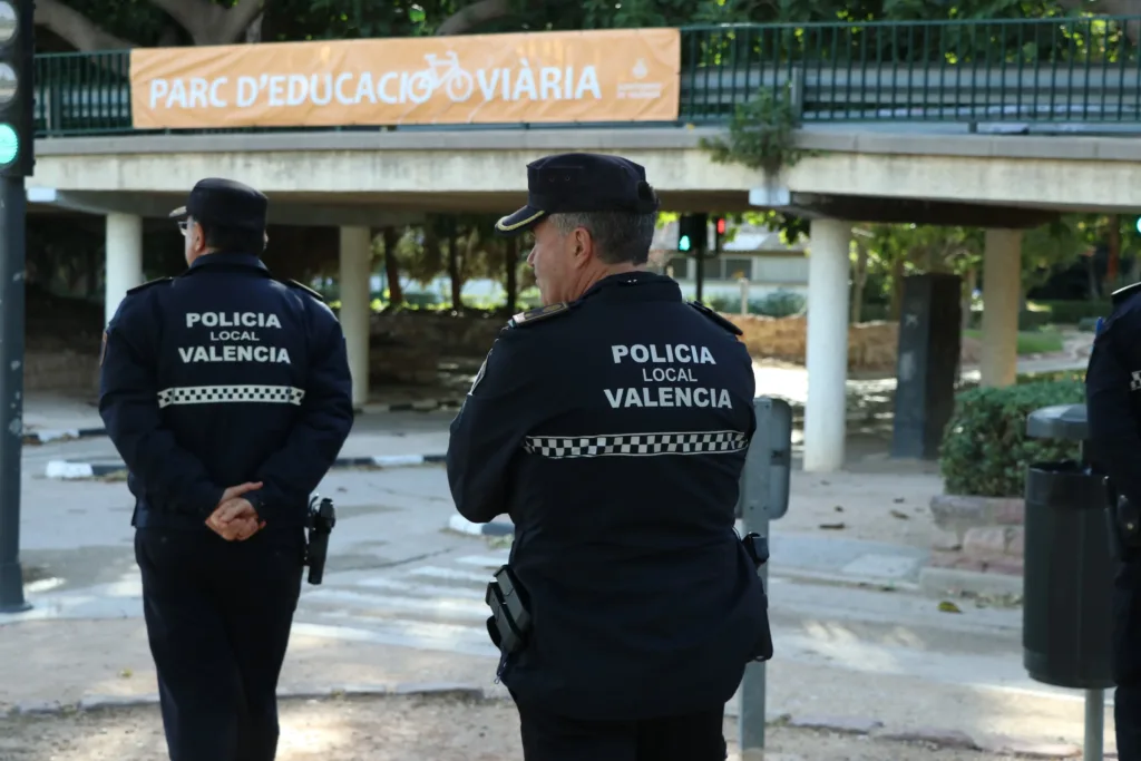 La Policía Local de Valencia gestiona desde hoy el parque de Seguridad Vial de Viveros