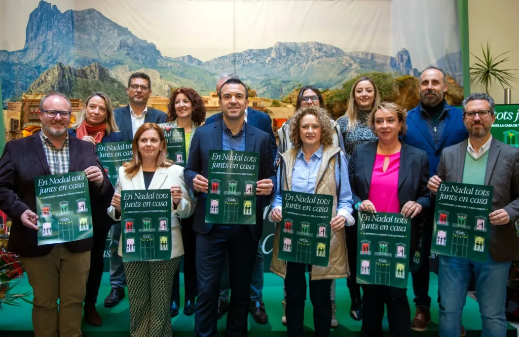 La Diputació de Valéncia se abre a la Navidad con múltiples actividades 6 Corporacio Nadal