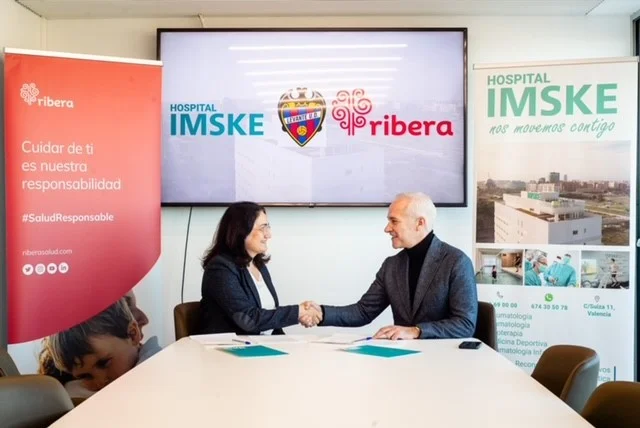 El Hospital Ribera IMSKE nuevo patrocinador del Levante UD