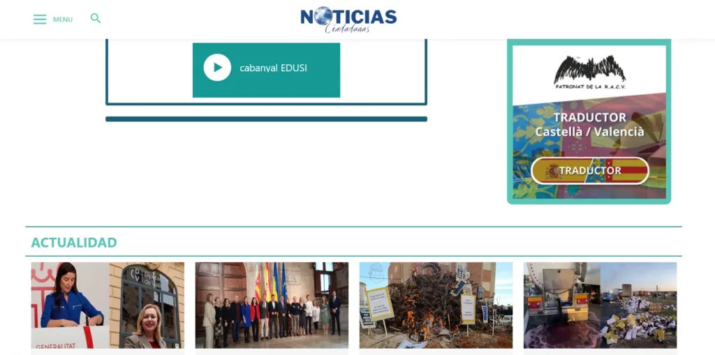 Noticias Ciudadanas aposta decididament per la Cultura i la Llengua Valenciana