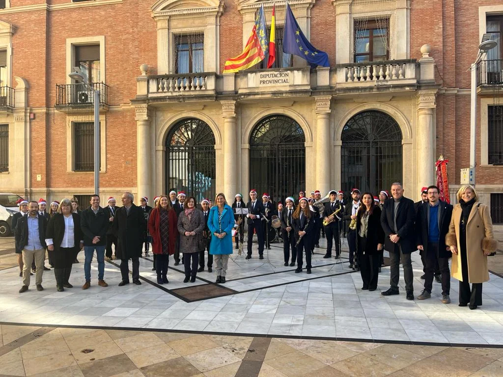 La Unión Musical San Felip Neri de la Llosa ofrece el concierto de Navidad de Generalitat en Castellón