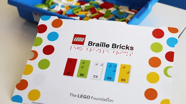 El juego LEGO Braille para personas ciegas o con baja visión llega a España