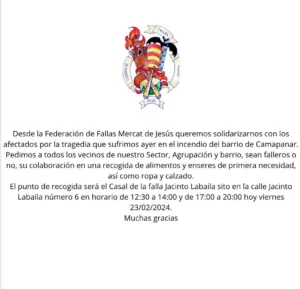 Agrupacion fallas apoyo