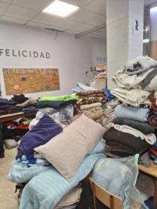 recogida ropa incendio valencia