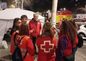 Cruz roja incendio valencia