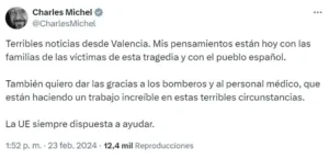 UE en respuesta al incendio