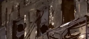 Ventanas estalladas edificio incendio valencia