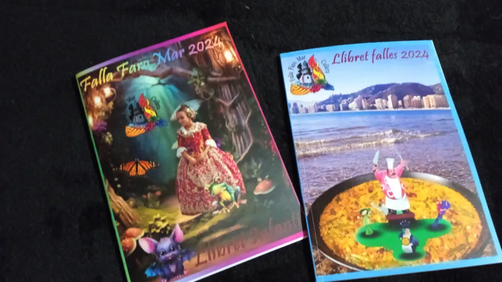 La Falla Faro Mar de Cullera presenta el seu llibret dedicat a la gastronomía de l'arròs