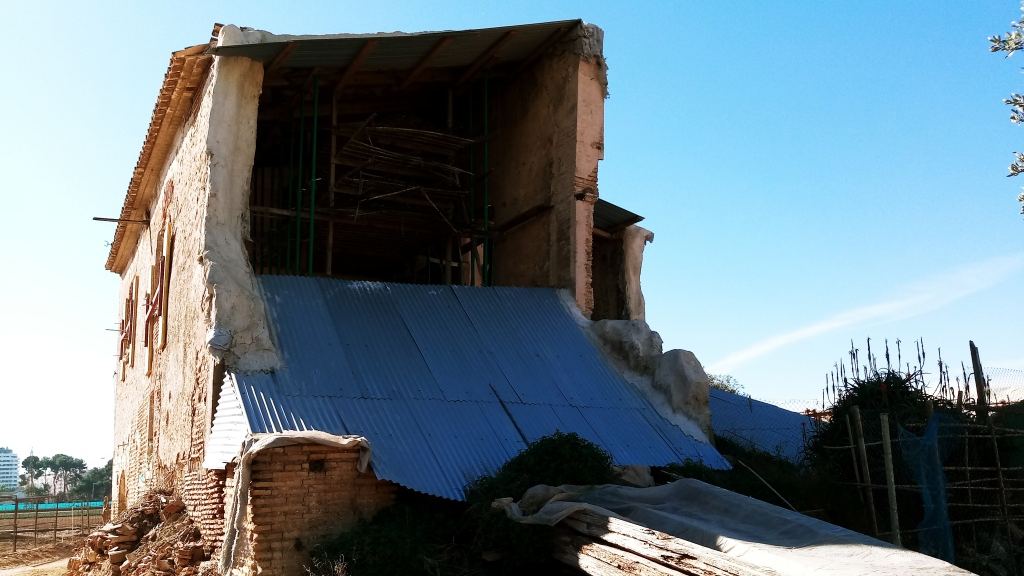 La alquería de Tallarrós sigue en ruinas ante la pasividad del Ayuntamiento de Valencia