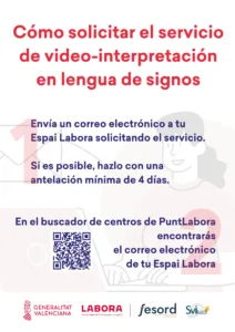 Atención a personas sordas infografia_castellano LABORA