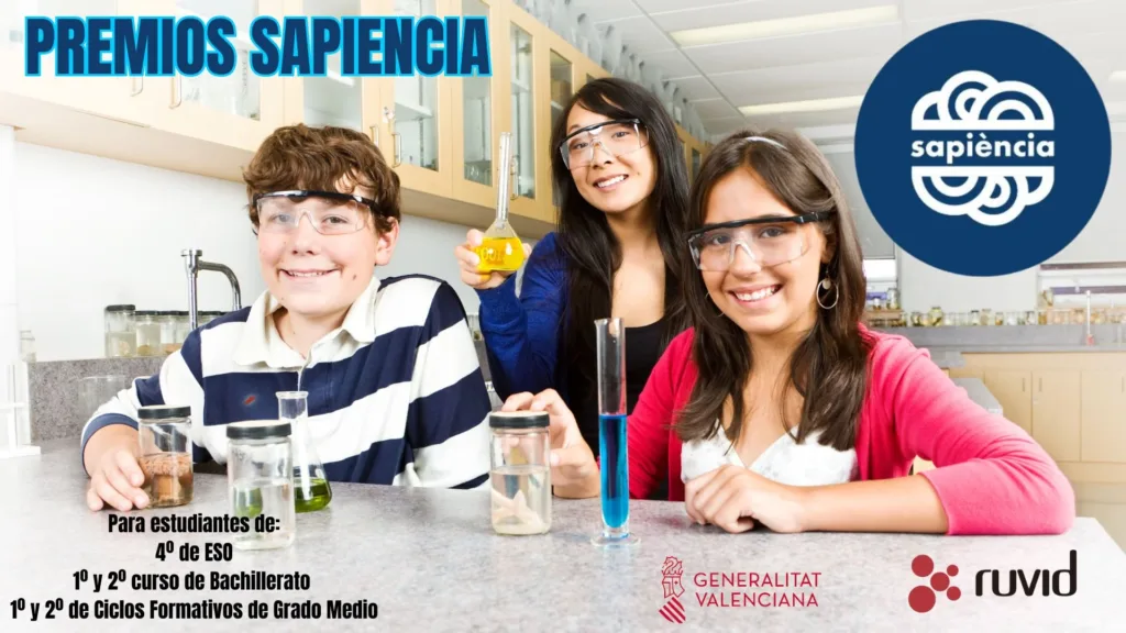 Convocados los premios Sapiencia para jóvenes estudiantes de la CV