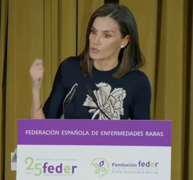 Reina Doña Letizia en acto FEDER 25 AÑOS