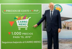 Juan Roig presidente de Mercadona tras la celebracion de la Rueda de Prensa 2023 jpg