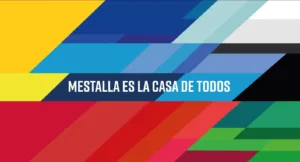 bandera Mestalla es la casa de todos, cero discriminacion
