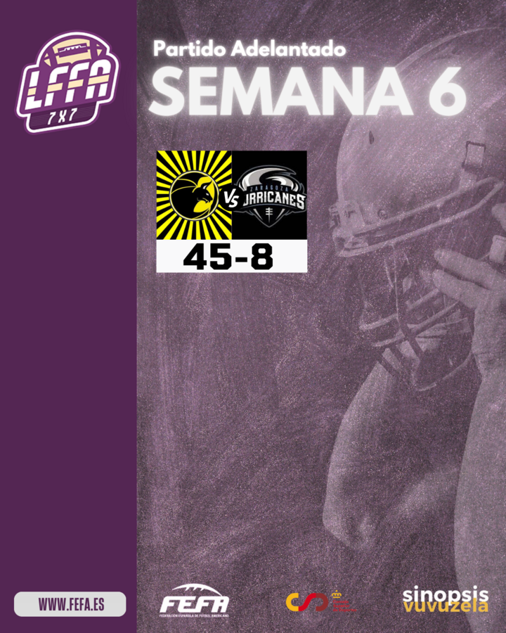 RESULTADOS JORNADA 6 LFFA