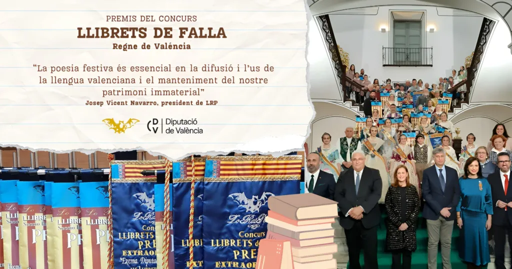 Lo Rat Penat i Reme Mazzolari per la Diputació de Valéncia entreguen els premis als Llibrets de la Secció Regne