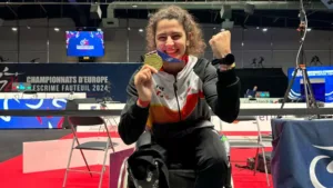 Segundo bronce esgrima paralímpica Judith Rodríguez