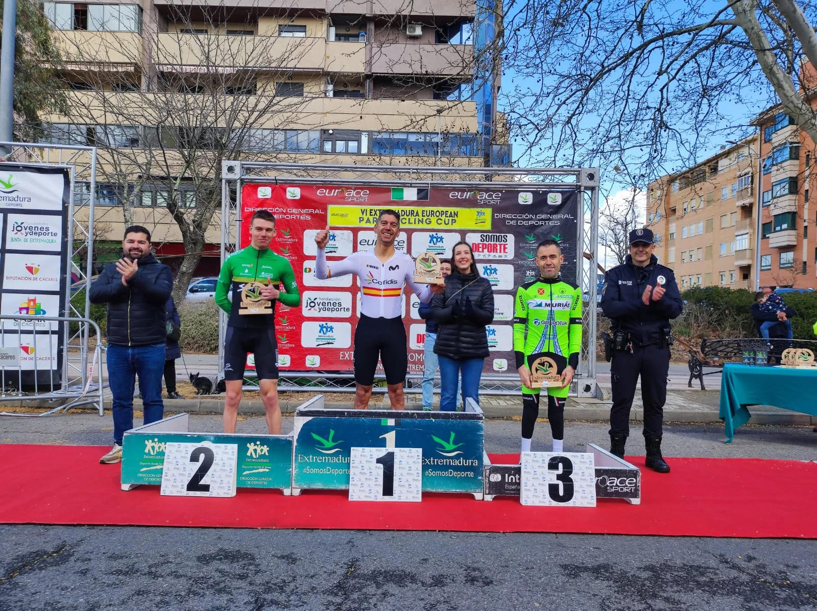 La Selección Española brilla en la Extremadura European Paracycling Cup