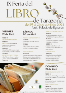 La escritora valenciana Eva Ruano Corral en la IX Feria del Libro de Tarazona