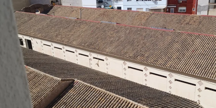 Naves de la fábrica de la calle Guala en Valencia.