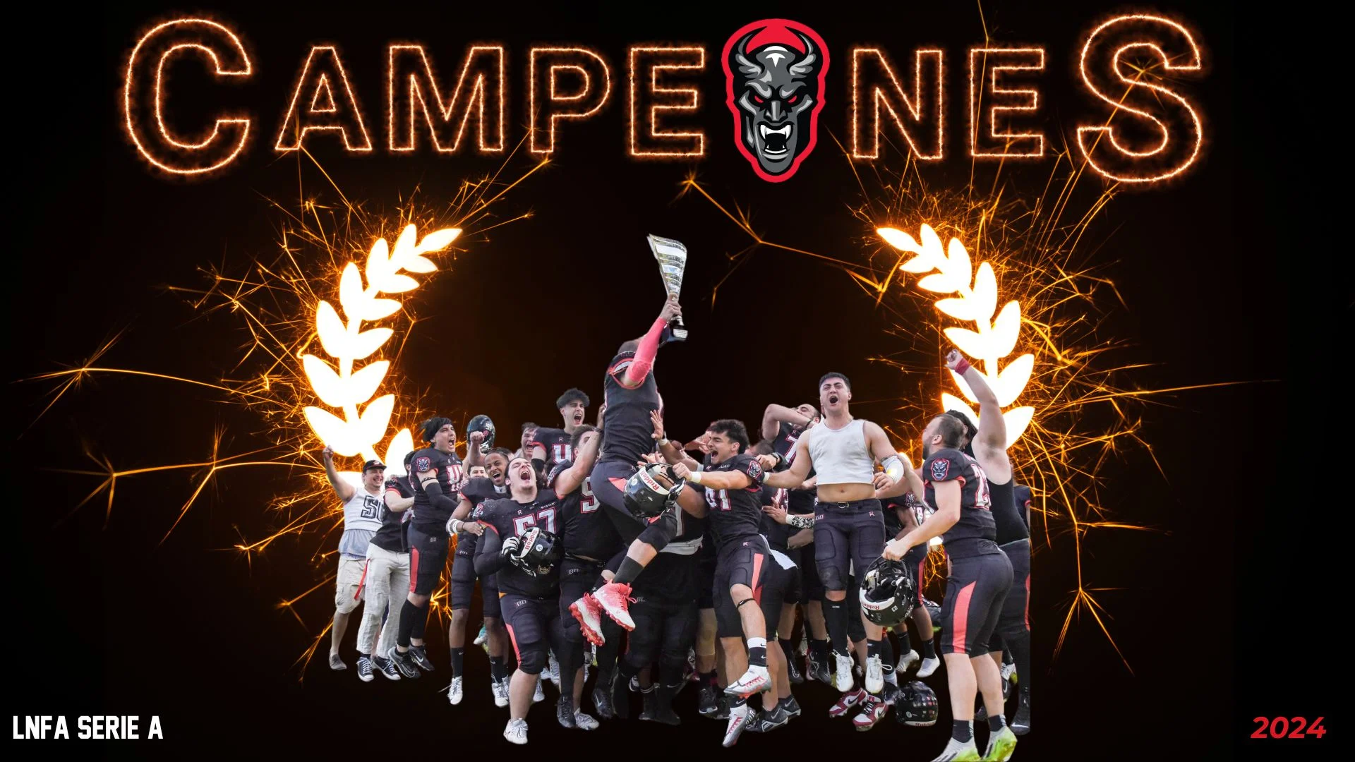 «LG OLED Black Demons Las Rozas» revalida el título de campeones de la LNFA Serie A