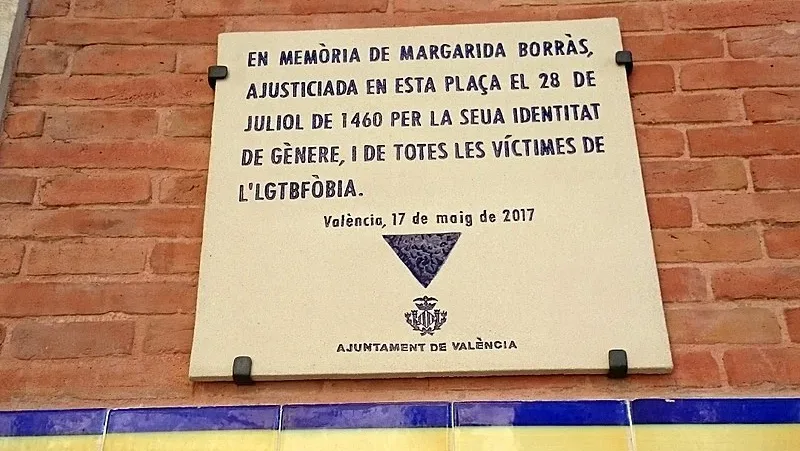 Margarita Borràs l'ultima ajusticiada en la "horca"en Valencia, i ho va ser per ser una persona trans