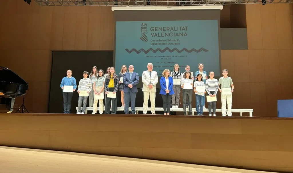 Educación reconoce la excelencia académica de 299 estudiantes de Primaria, ESO y Bachillerato de la provincia de Castellón
