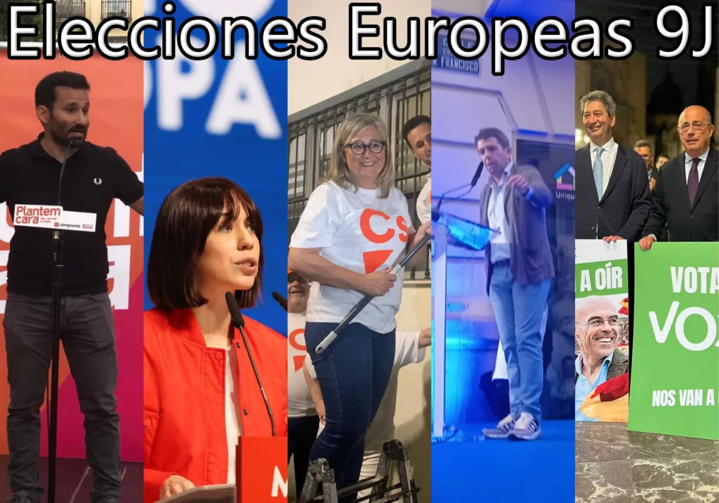Los distintos partidos inician su campaña electoral para las elecciones europeas del 9 de Junio