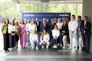 Acto deportistas olimpicos previo a París
