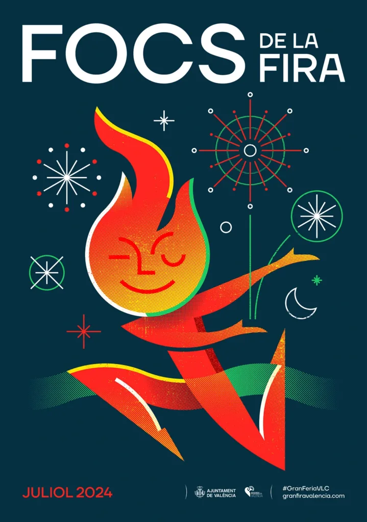 El Ajuntament de Valencia presenta 4 días antes de su comienzo los carteles de la Feria de Julio del 2024 7 XCartells TOTS DEFINITIUS3V 11zon