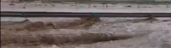 Cortada la autovía A-31 entre Almansa y Caudete a la altura de La Encina por inundaciones y tren descarrilado