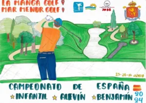 imagen cartel campeonato de España golf