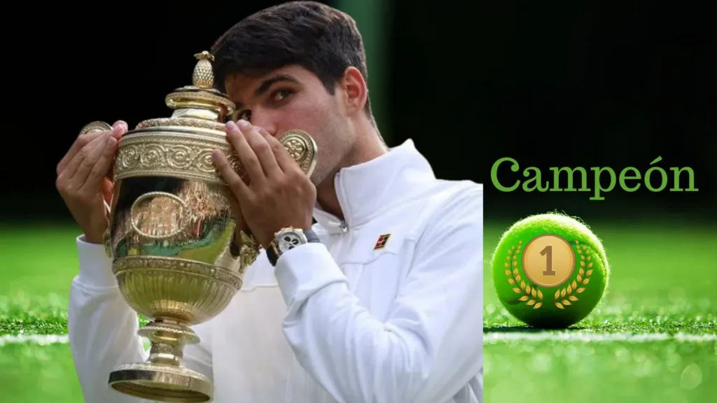 Portada Alacaraz campeón wimbledon 2024