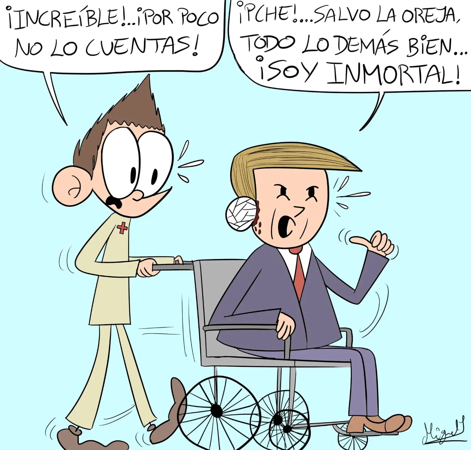 Viñeta Moscardo Trump